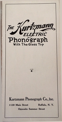 Kurtzmann Catalog Cover